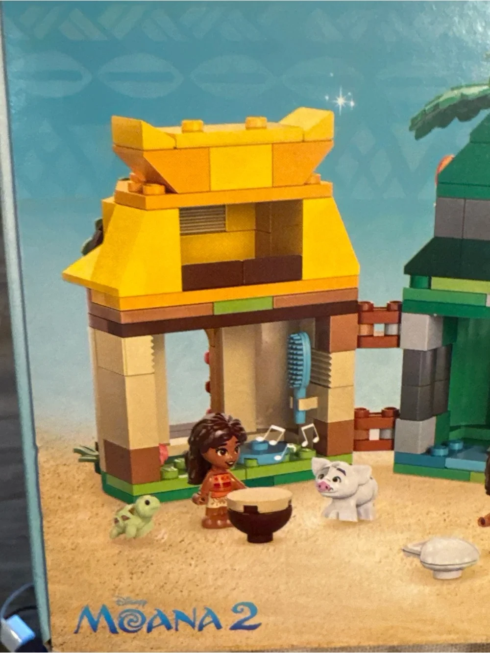 LEGO Disney Moana Island Fun Playset - Green, Yellow & Blue